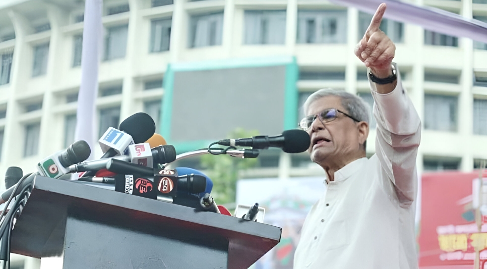 তারেক রহমান, মির্জা ফখরুল, ছাত্রদল সমাবেশ, শাহবাগ ছাত্র সমাবেশ, ফ্যাসিস্ট হাসিনা, বিএনপি আন্দোলন, জাতীয়তাবাদী ছাত্রদল, ৩ আগস্ট ২০২৫, বাংলাদেশ রাজনীতি, তরুণদের প্রতিবাদ