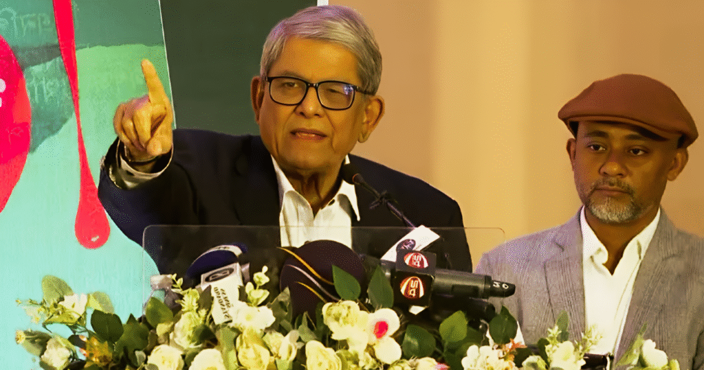 বিএনপি, মহাসচিব,মির্জা ফখরুল, মব ভায়োলেন্স, গণতন্ত্র, বিএনপি, চব্বিশের গণঅভ্যুত্থান, নির্বাচন, সংস্কার, স্বাধীন প্রতিষ্ঠান,বাংলাদেশ ,রাজনীতি