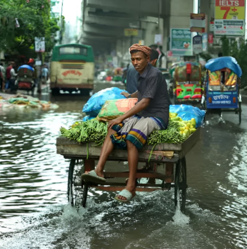ঢাকা বৃষ্টি, জলাবদ্ধতা, নগর দুর্ভোগ, Drainage System, বৃষ্টির পূর্বাভাস, আবহাওয়া অধিদপ্তর, রাজধানী ট্রাফিক, শহর পরিকল্পনা, নগর উন্নয়ন, ঢাকায় বর্ষা